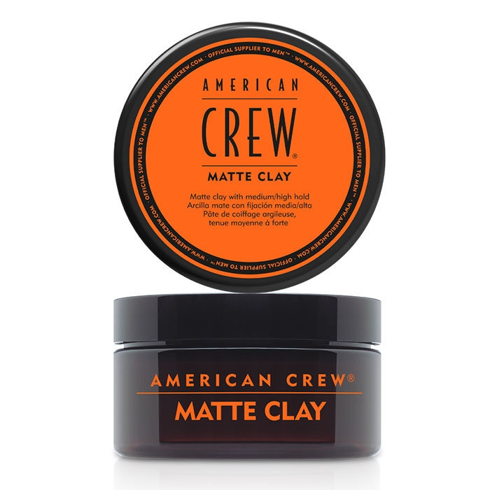 American Crew Matte Clay 85g i gruppen SKÖNHET & HÄLSA / Hår & Styling / Hårstylingprodukter / Hårvax hos TP E-commerce Nordic AB (C01813)