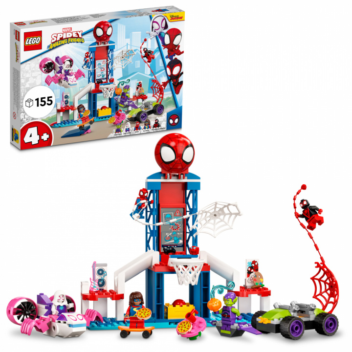 LEGO Marvel - Spider-Mans näthögkvarter 10784 i gruppen LEKSAKER, BARN- & BABYPRODUKTER / Leksaker / Byggleksaker / Lego hos TP E-commerce Nordic AB (C01859)