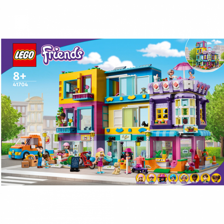LEGO Friends - Hus på huvudgatan 41704 i gruppen LEKSAKER, BARN- & BABYPRODUKTER / Leksaker / Byggleksaker / Lego hos TP E-commerce Nordic AB (C01868)