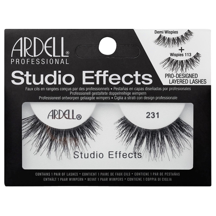 Ardell Studio Effects 231 i gruppen SKÖNHET & HÄLSA / Makeup / Ögon & Ögonbryn / Lösögonfransar hos TP E-commerce Nordic AB (C01945)