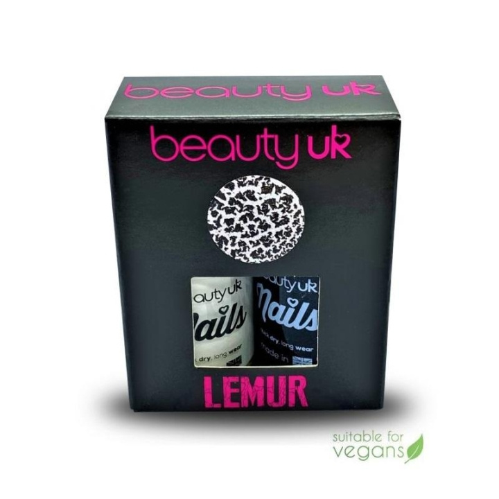 BeautyUK Beauty UK Nails Wild Things - Lemur 2x11ml i gruppen SKÖNHET & HÄLSA / Manikyr/Pedikyr / Nagellack hos TP E-commerce Nordic AB (C01999)