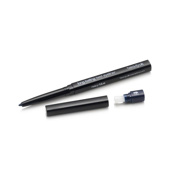 BeautyUK Beauty UK Twist Eye Liner Pencil - Navy Blue i gruppen SKÖNHET & HÄLSA / Makeup / Ögon & Ögonbryn / Eyeliner / Kajal hos TP E-commerce Nordic AB (C02001)