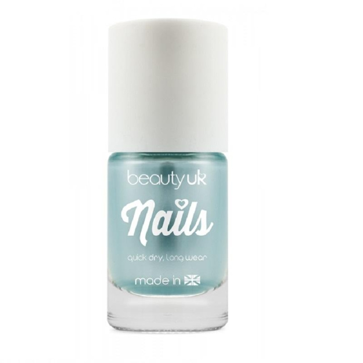 BeautyUK Beauty UK Candy Pearl Nail Polish - Blue i gruppen SKÖNHET & HÄLSA / Manikyr/Pedikyr / Nagellack hos TP E-commerce Nordic AB (C02032)