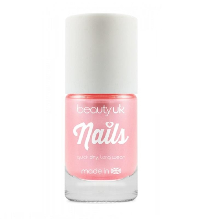 BeautyUK Beauty UK Candy Pearl Nail Polish - Pink i gruppen SKÖNHET & HÄLSA / Manikyr/Pedikyr / Nagellack hos TP E-commerce Nordic AB (C02033)