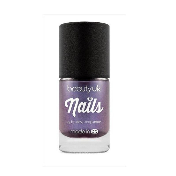 Beauty UK Chrome Nail Polish - Purple i gruppen SKÖNHET & HÄLSA / Makeup / Naglar / Nagellack hos Teknikproffset Nordic AB (C02039)