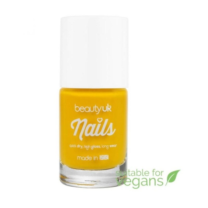 BeautyUK Beauty UK Nail Polish no.14 - Daffodil Delight i gruppen SKÖNHET & HÄLSA / Manikyr/Pedikyr / Nagellack hos TP E-commerce Nordic AB (C02054)