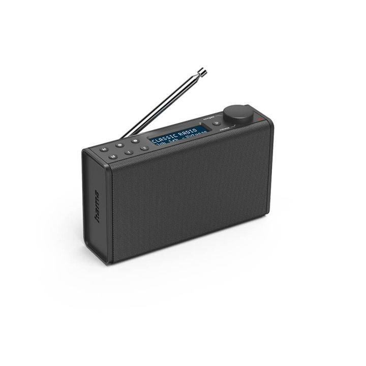 Hama Radio FM/DAB/DAB+ Batteridrift Svart i gruppen HEMELEKTRONIK / Ljud & Bild / Hemmabio, HiFi & Bärbart / Radio & Väckarklockor / Radio hos TP E-commerce Nordic AB (C02181)