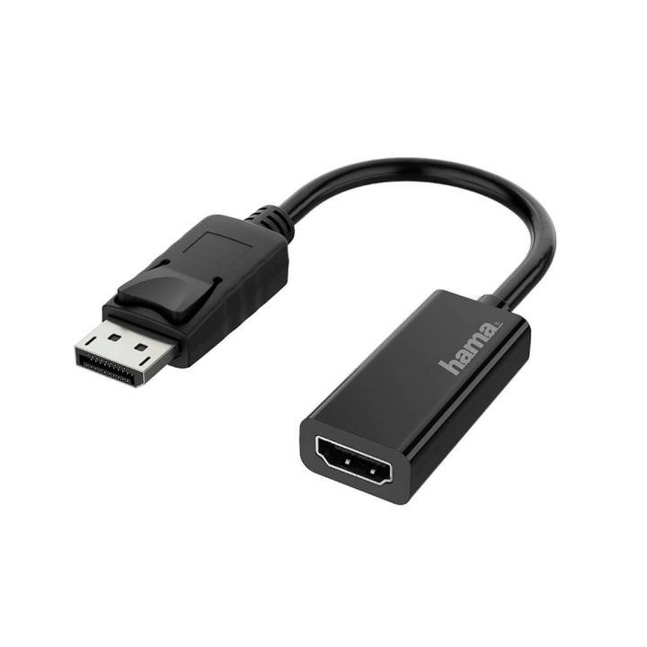 Hama Adapter Multimedia DisplayPort-HDMI 4K i gruppen DATORER & KRINGUTRUSTNING / Datorkablar / DisplayPort / Adaptrar hos TP E-commerce Nordic AB (C02260)