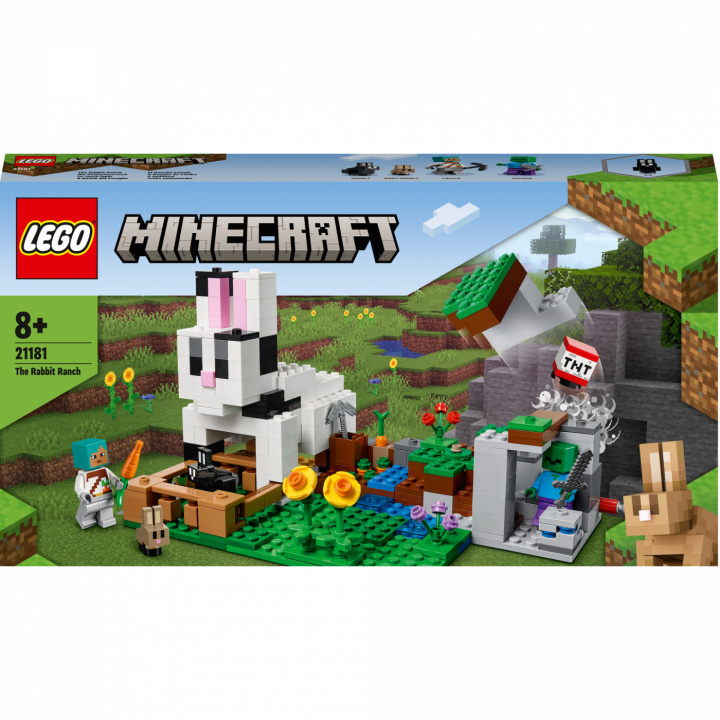LEGO Minecraft - Kaninranchen 21181 i gruppen LEKSAKER, BARN- & BABYPRODUKTER / Leksaker / Byggleksaker / Lego hos TP E-commerce Nordic AB (C02278)