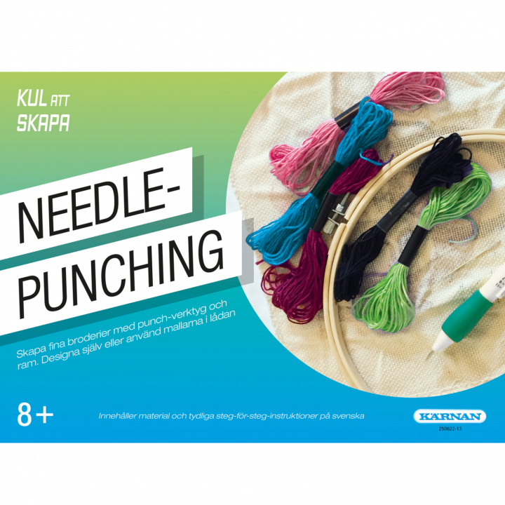 Kärnan Kul att skapa needle punching i gruppen LEKSAKER, BARN- & BABYPRODUKTER / Leksaker / Pyssel hos TP E-commerce Nordic AB (C02287)