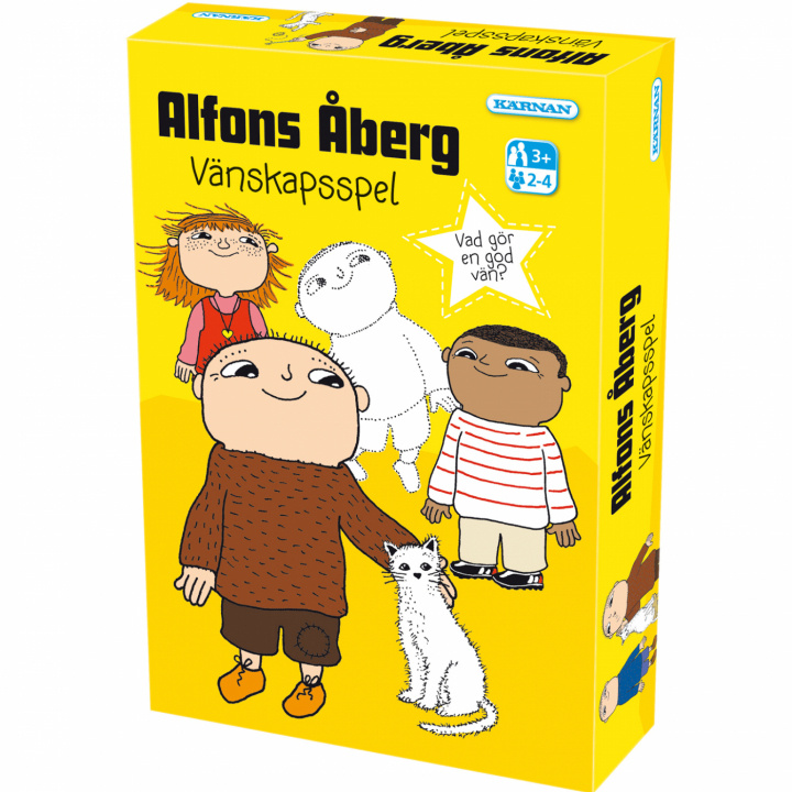 Kärnan Alfons Åberg Vänskapsspelet i gruppen LEKSAKER, BARN- & BABYPRODUKTER / Spel / Sällskapsspel hos TP E-commerce Nordic AB (C02305)