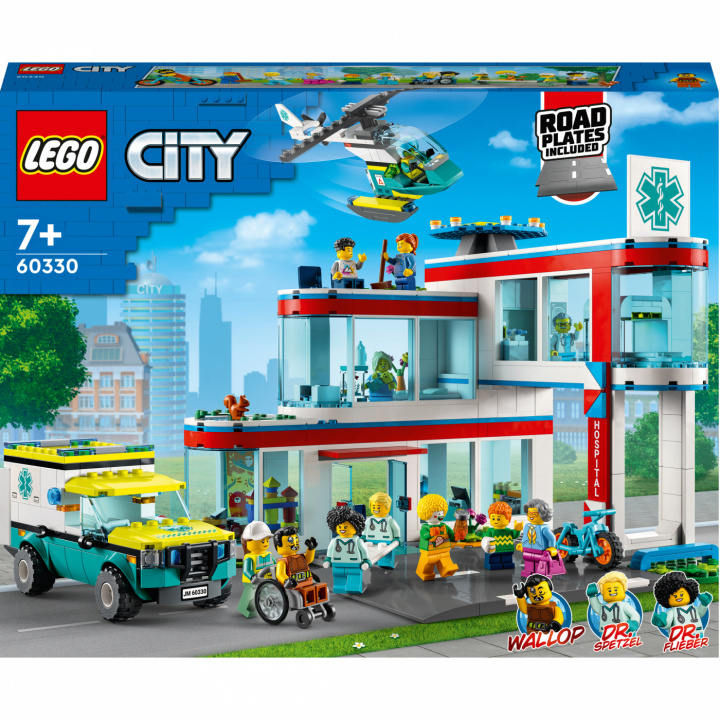 LEGO My City - Sjukhus 60330 i gruppen LEKSAKER, BARN- & BABYPRODUKTER / Leksaker / Byggleksaker / Lego hos TP E-commerce Nordic AB (C02317)