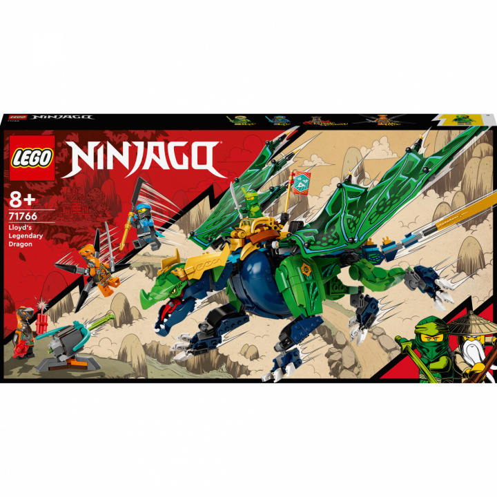 LEGO Ninjago - Lloyds legendariska drake 71766 i gruppen LEKSAKER, BARN- & BABYPRODUKTER / Leksaker / Byggleksaker / Lego hos TP E-commerce Nordic AB (C02324)