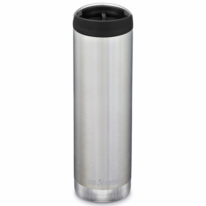 Klean Kanteen TKWide 592ml (Wide Cafè Cap)Brushed Stainless i gruppen SPORT, FRITID & HOBBY / Friluftsliv / Termosar & Vattenflaskor hos TP E-commerce Nordic AB (C02381)