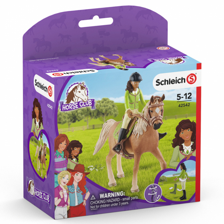 Schleich Horse Club Sarah & Mystery 42542 i gruppen LEKSAKER, BARN- & BABYPRODUKTER / Leksaker / Figurer, Miniatyrer & tillbehör hos TP E-commerce Nordic AB (C02409)