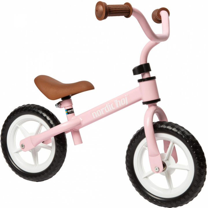 Nordic Hoj Springcykel Rosa i gruppen LEKSAKER, BARN- & BABYPRODUKTER / Uteleksaker / Cyklar & Sparkcyklar hos TP E-commerce Nordic AB (C02417)