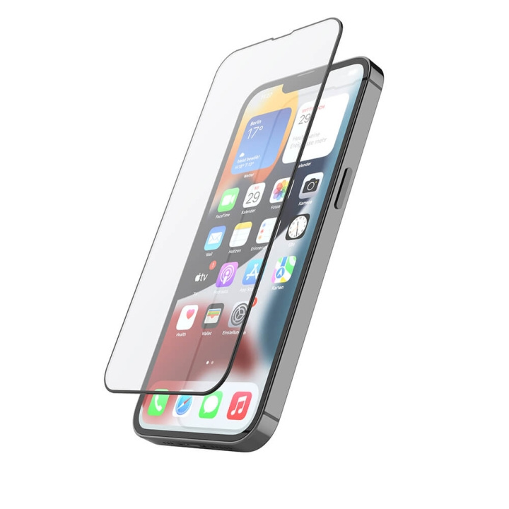 Hama Härdat Glas Full Cover iPhone 13 Pro Max i gruppen SMARTPHONE & SURFPLATTOR / Mobilskydd / Apple / iPhone 13 Pro Max / Skärmskydd hos TP E-commerce Nordic AB (C02442)