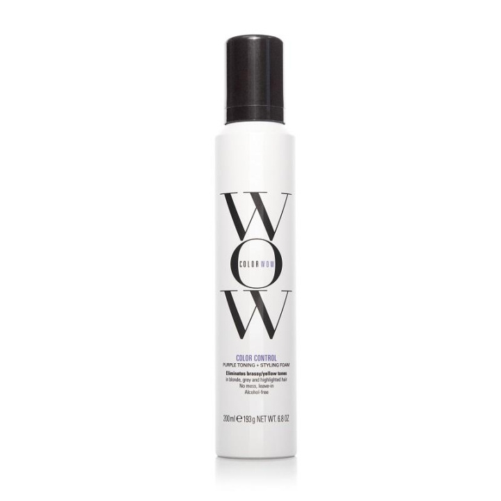 Color Wow Brass Banned Correct & Perfect Mousse -Blonde 200ml i gruppen SKÖNHET & HÄLSA / Hår & Styling / Hårstylingprodukter / Hårmousse hos TP E-commerce Nordic AB (C02465)