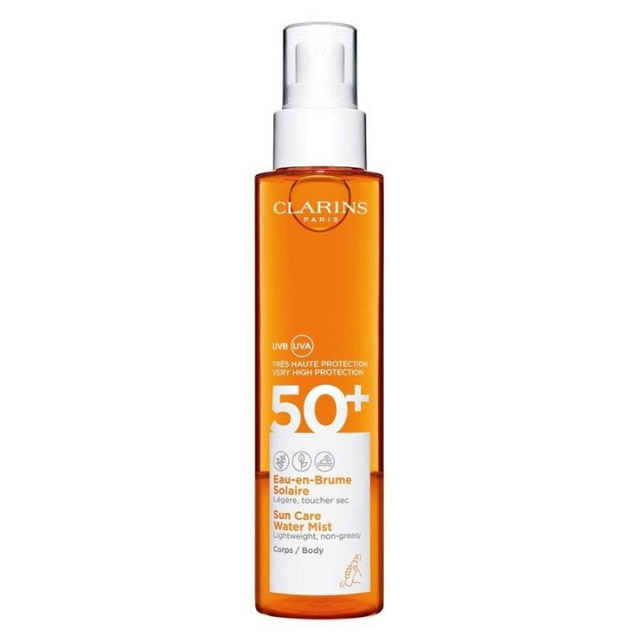 Clarins Sun Care Water Mist, Solskyddsfaktor SPF50+ 150ml i gruppen SKÖNHET & HÄLSA / Hudvård / Solskydd & Tanning / Solskydd hos TP E-commerce Nordic AB (C02507)