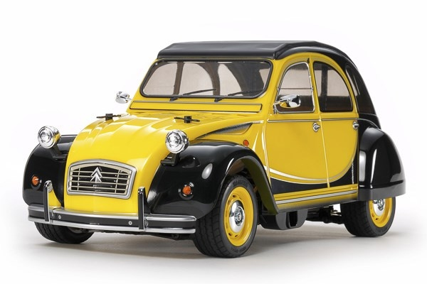 Tamiya 1/10 R/C Citroën 2CV Charleston (M-05) / NO ESC i gruppen LEKSAKER, BARN- & BABYPRODUKTER / Radiostyrt / Radiostyrda bilar hos TP E-commerce Nordic AB (C02571)