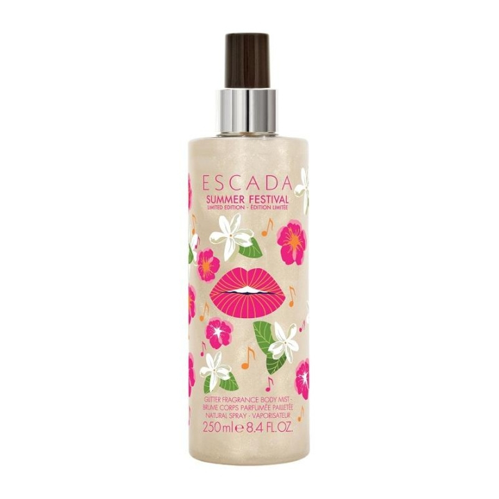 Escada Summer Festival Glitter Body Mist 250ml i gruppen SKÖNHET & HÄLSA / Hudvård / Kroppsvård / Bodymist hos TP E-commerce Nordic AB (C02636)