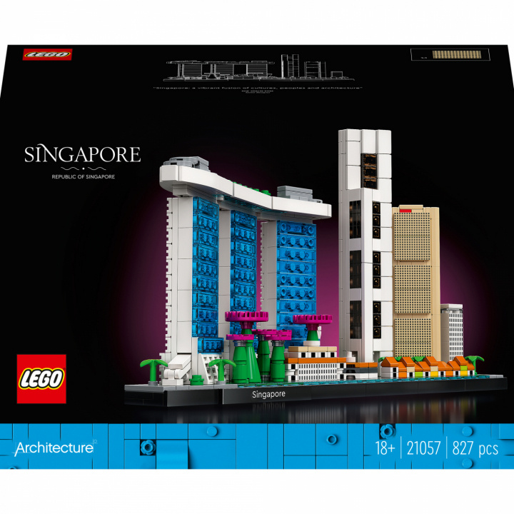 LEGO Architecture - Singapore 21057 i gruppen LEKSAKER, BARN- & BABYPRODUKTER / Leksaker / Byggleksaker / Lego hos TP E-commerce Nordic AB (C02692)