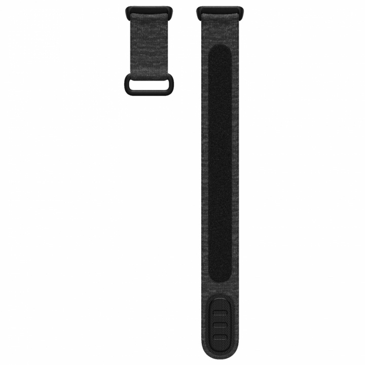 Fitbit Charge 5/6 Hook & Loop Band Charcoal (L) i gruppen SPORT, FRITID & HOBBY / Smartwatch & Aktivitetsarmband / Tillbehör hos TP E-commerce Nordic AB (C02734)