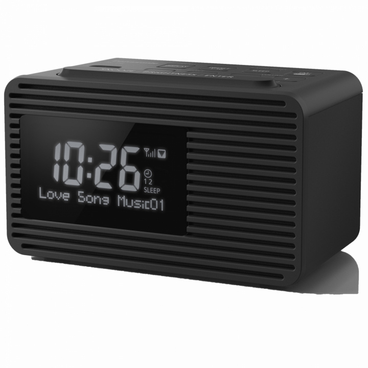 Panasonic Clock Radio DAB+/USB i gruppen HEMELEKTRONIK / Ljud & Bild / Hemmabio, HiFi & Bärbart / Radio & Väckarklockor / Klockradio hos TP E-commerce Nordic AB (C02754)