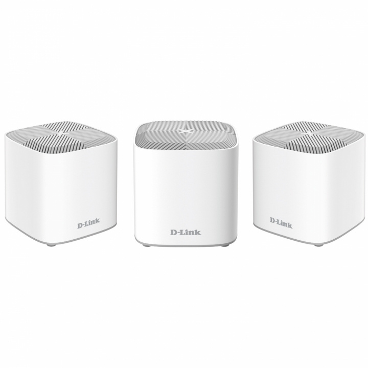 D-Link COVR-X1863 Mesh WiFi 6 AX1200 Dual Band 3-p i gruppen DATORER & KRINGUTRUSTNING / Nätverk / Meshnätverk hos TP E-commerce Nordic AB (C02807)