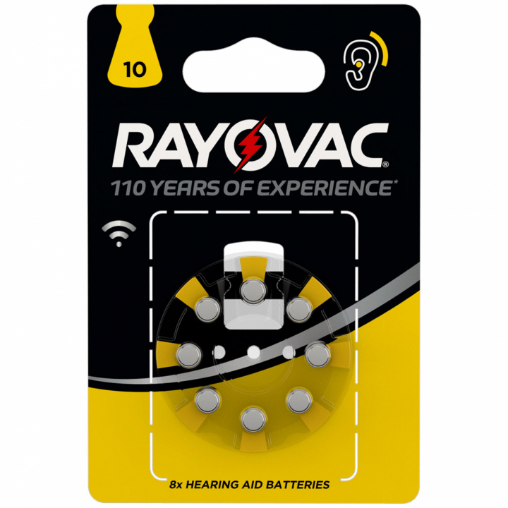 Rayovac Acoustic Special 10 PR70 till hörapparat 8-p i gruppen HEMELEKTRONIK / Batterier & Laddare / Batterier / Hörapparatsbatterier hos TP E-commerce Nordic AB (C02836)