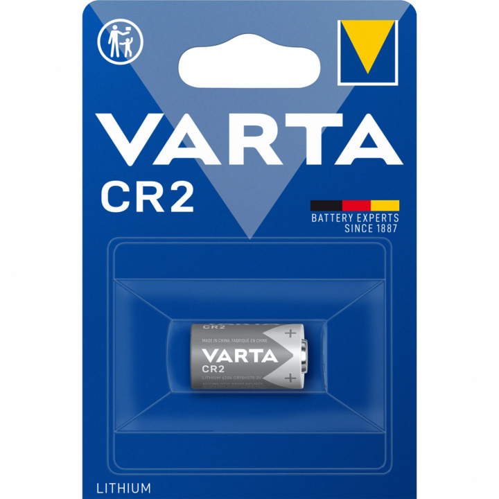 Varta CR2 3V Lithiumbatteri 1-pack i gruppen HEMELEKTRONIK / Batterier & Laddare / Batterier / Övriga hos TP E-commerce Nordic AB (C02844)