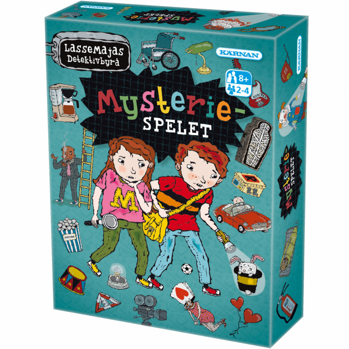 Kärnan Lasse-Maja Mysteriespelet i gruppen LEKSAKER, BARN- & BABYPRODUKTER / Spel / Sällskapsspel hos TP E-commerce Nordic AB (C02926)