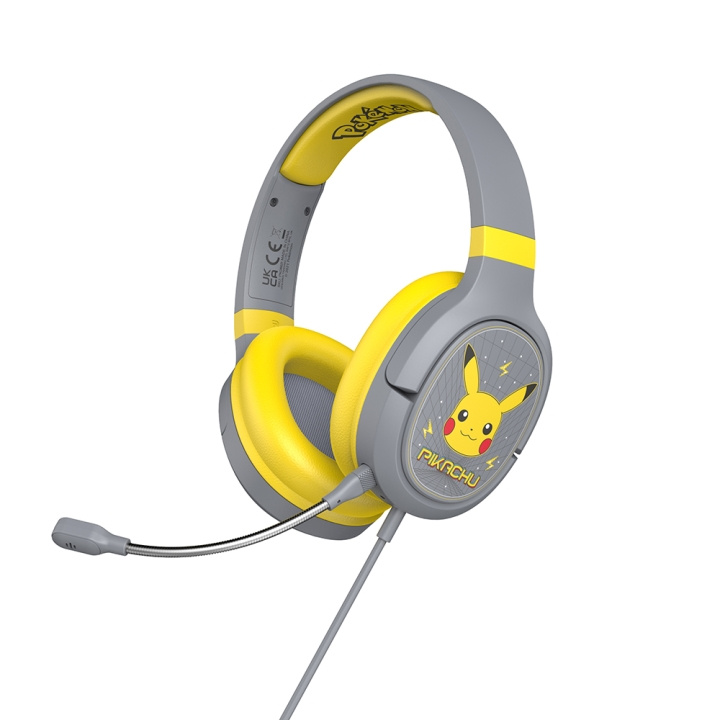 Pokémon Pikachu Headset Over-Ear i gruppen DATORER & KRINGUTRUSTNING / Gaming / Headset hos TP E-commerce Nordic AB (C02977)