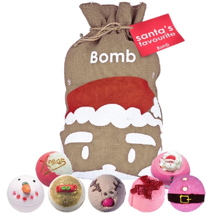 Bomb Cosmetics Santa\'s Favourite Gift Set i gruppen SKÖNHET & HÄLSA / Hudvård / Kroppsvård / Bad & Duschcreme hos TP E-commerce Nordic AB (C03068)