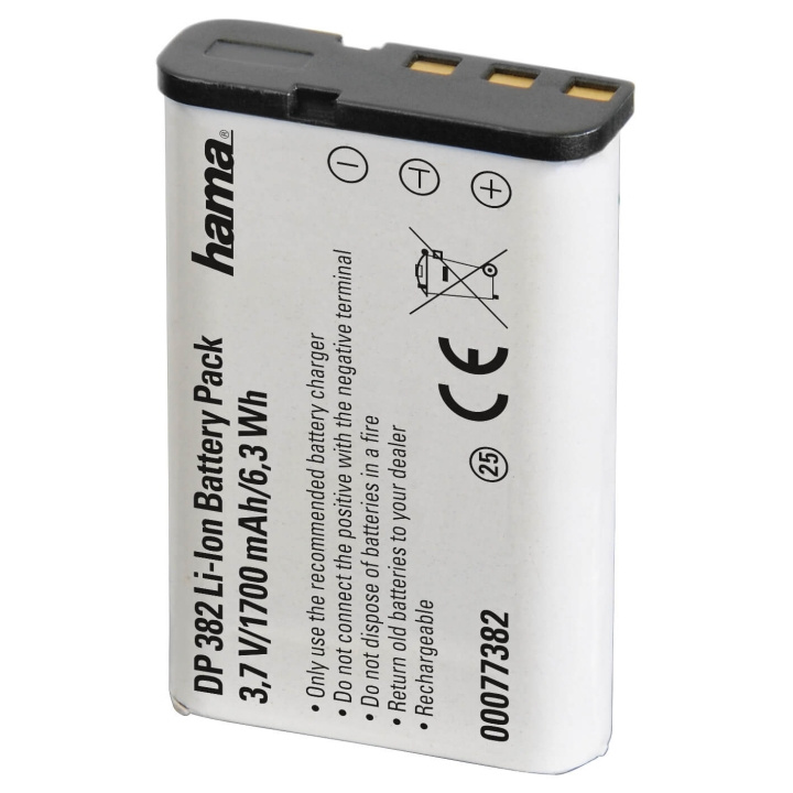 Hama Kamerabatteri Casio NP-90 Li-Ion 3,7V/1700mAh i gruppen HEMELEKTRONIK / Foto & Video / Kamerabatterier hos TP E-commerce Nordic AB (C03244)