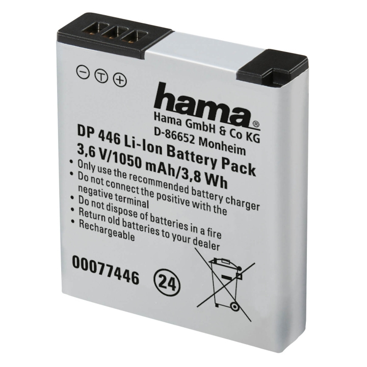 HAMA Kamerabatteri Panansonic DMW-BCM13 Li-Ion 3,6V/1050mAh i gruppen HEMELEKTRONIK / Foto & Video / Kamerabatterier hos TP E-commerce Nordic AB (C03251)