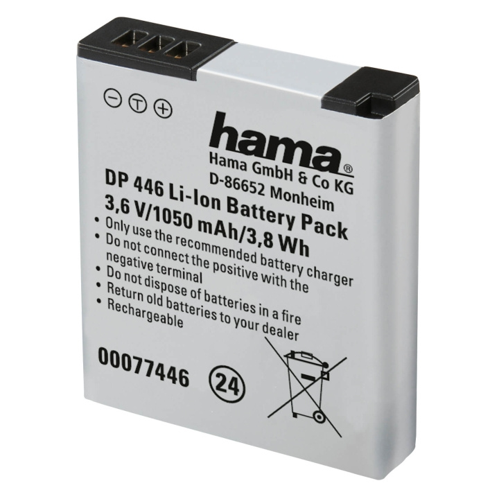 Hama Kamerabatteri Panansonic DMW-BCM13 Li-Ion 3,6V/1050mAh i gruppen HEMELEKTRONIK / Foto & Video / Kamerabatterier hos TP E-commerce Nordic AB (C03251)