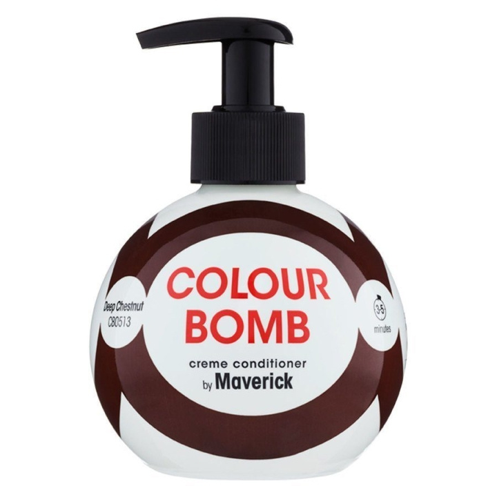 Colour Bomb Deep Chestnut 250ml i gruppen SKÖNHET & HÄLSA / Hår & Styling / Hårvårdsprodukter / Hårfärg / Hårfärg & Färgbomb hos TP E-commerce Nordic AB (C03340)