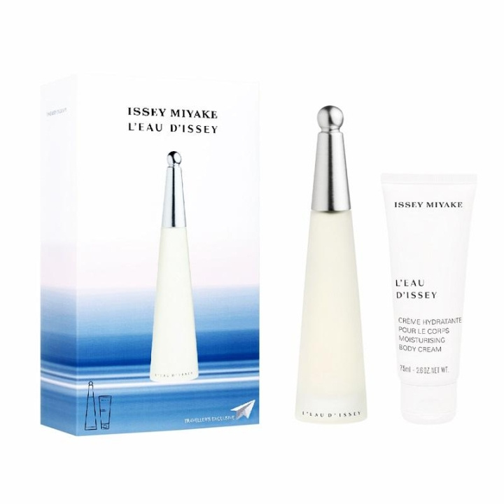 Giftset Issey Miyake L\'Eau d\'Issey Edt 100ml + Body Lotion 75ml i gruppen SKÖNHET & HÄLSA / Presentkit / Presentkit För Henne hos TP E-commerce Nordic AB (C03367)