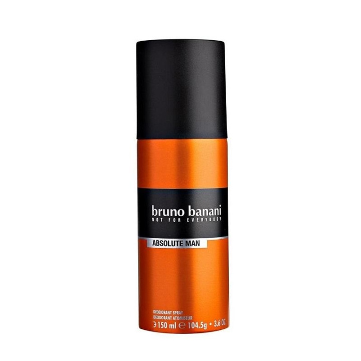 Bruno Banani Absolute Man Deodorant Spray 150ml i gruppen SKÖNHET & HÄLSA / Doft & Parfym / Deodorant / Deo för honom hos TP E-commerce Nordic AB (C03403)