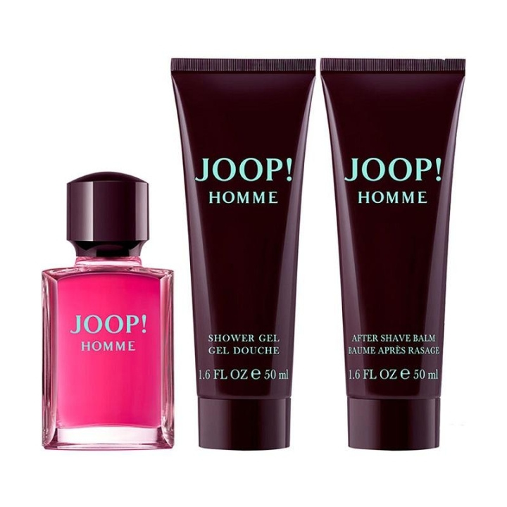 JOOP! Giftset Joop Homme Edt 30ml + Shower Gel 50ml + Aftershave Balm 50ml i gruppen SKÖNHET & HÄLSA / Presentkit / Presentkit För Honom hos TP E-commerce Nordic AB (C03429)