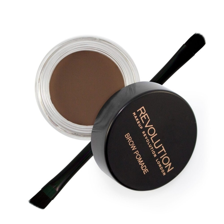 Makeup Revolution Brow Pomade - Dark Brown i gruppen SKÖNHET & HÄLSA / Makeup / Ögon & Ögonbryn / Ögonbrynspenna hos TP E-commerce Nordic AB (C03651)