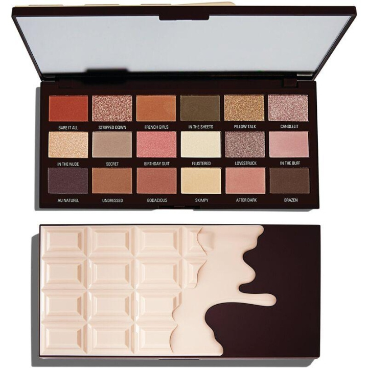 Makeup Revolution Chocolate Palette - Nudes i gruppen SKÖNHET & HÄLSA / Makeup / Ögon & Ögonbryn / Ögonskuggor hos TP E-commerce Nordic AB (C03671)