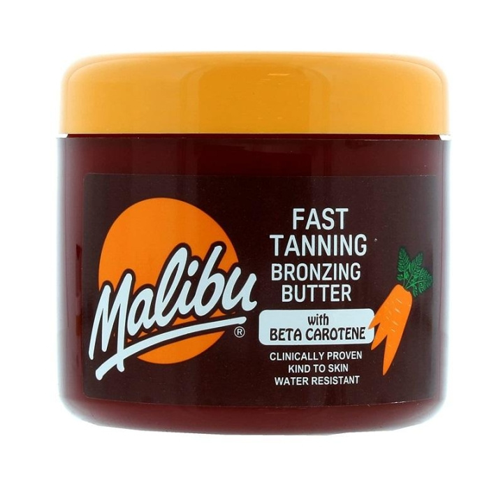 Malibu Fast Tanning Bronzing Butter with Beta Carotene 300ml i gruppen SKÖNHET & HÄLSA / Hudvård / Solskydd & Tanning / Solskydd hos TP E-commerce Nordic AB (C03714)