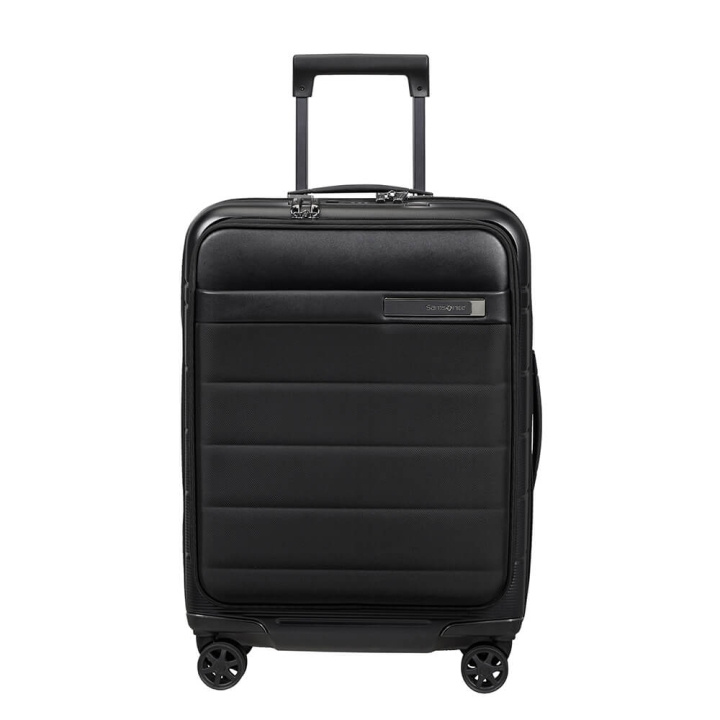 Samsonite Resväska Neopod Spinner 55cm Expand Frontficka Svart i gruppen SPORT, FRITID & HOBBY / Resetillbehör / Resväskor hos TP E-commerce Nordic AB (C03889)