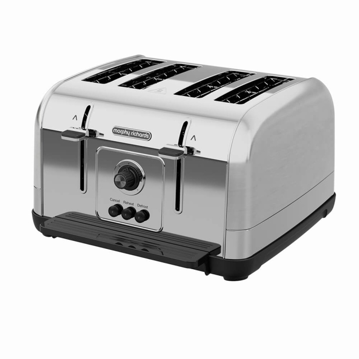 Morphy Richards Brödrost Venture 4Slice Borstad i gruppen HEM, HUSHÅLL & TRÄDGÅRD / Hushållsmaskiner / Brödrostar & Bordsgrillar / Brödrostar hos TP E-commerce Nordic AB (C03899)