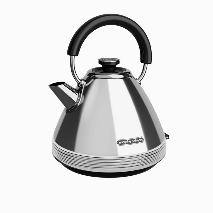 Morphy Richards Vattenkokare Venture Retro Pyramid Polerad i gruppen HEM, HUSHÅLL & TRÄDGÅRD / Hushållsmaskiner / Vatten & Juice / Vattenkokare hos TP E-commerce Nordic AB (C03902)