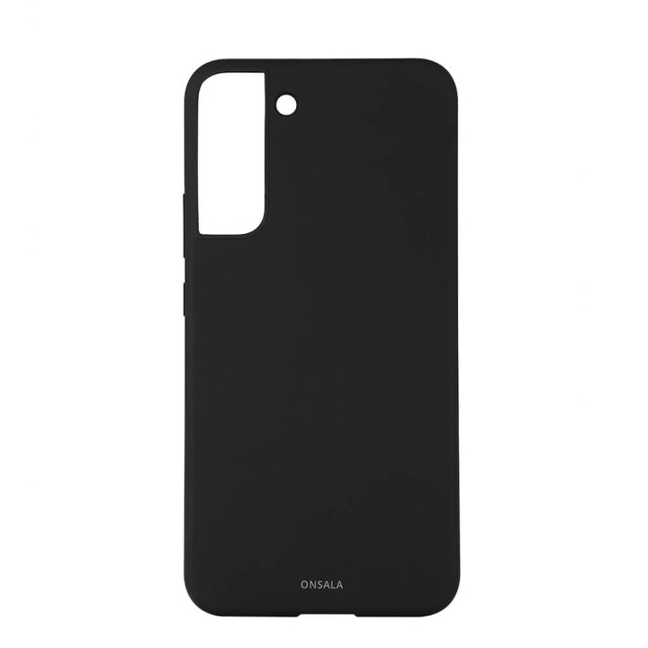 Onsala Mobilskal Silikon Black - Samsung S22+ i gruppen SMARTPHONE & SURFPLATTOR / Mobilskydd / Samsung hos TP E-commerce Nordic AB (C03991)