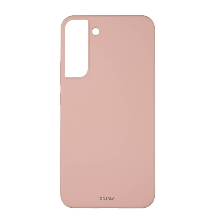 Onsala Mobilskal Silikon Sand Pink - Samsung S22+ i gruppen SMARTPHONE & SURFPLATTOR / Mobilskydd / Samsung hos TP E-commerce Nordic AB (C03992)