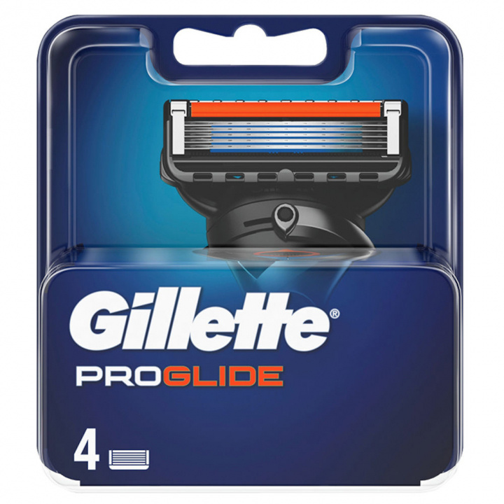Gillette Proglide 4-pack i gruppen SKÖNHET & HÄLSA / Hår & Styling / Rakning & Trimning / Rakhyvlar & Tillbehör hos TP E-commerce Nordic AB (C04081)